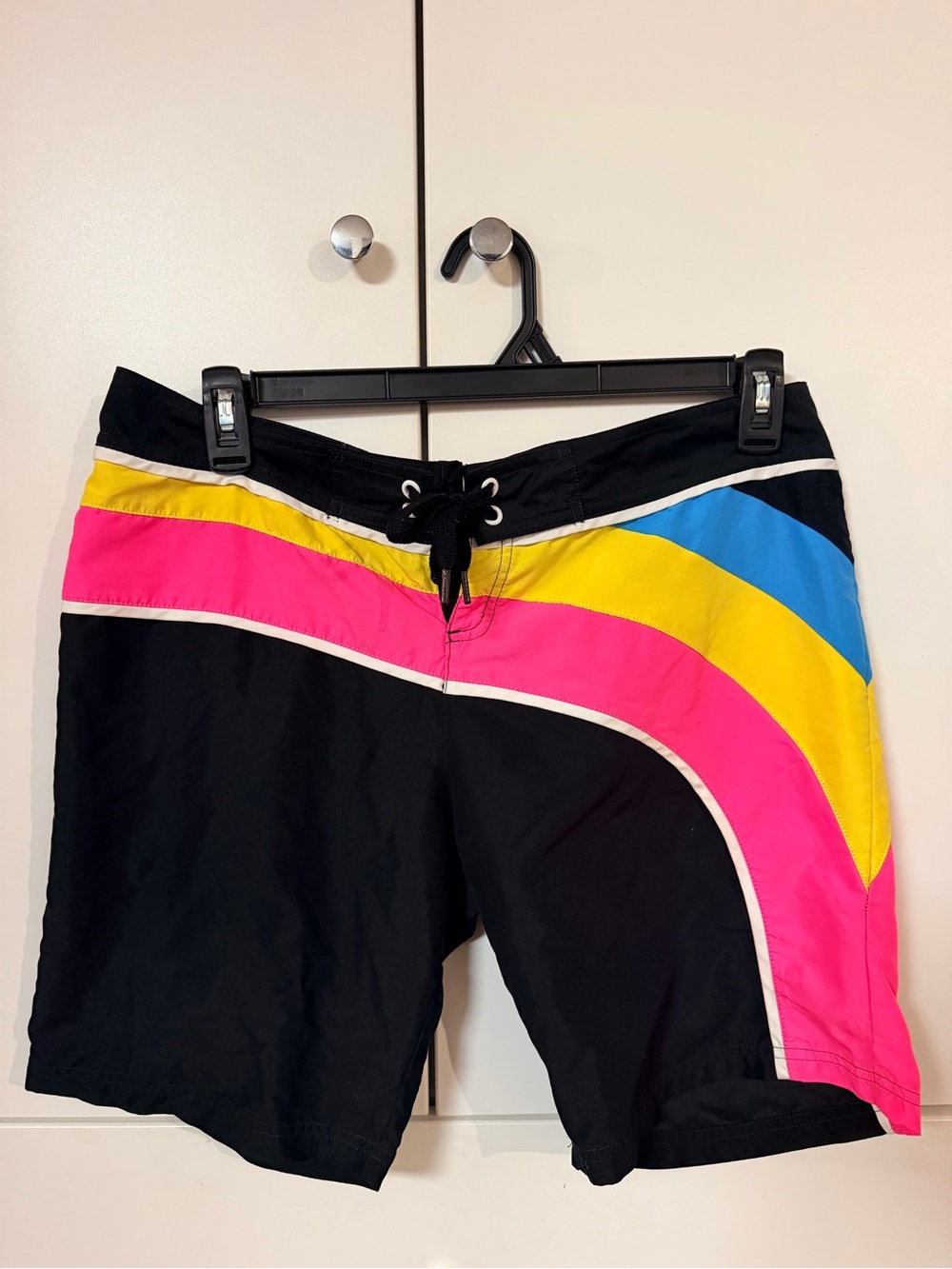 OP Vintage Black Board Shorts